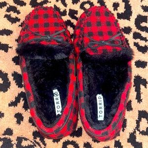 Torrid loafer/slippers size 10W
